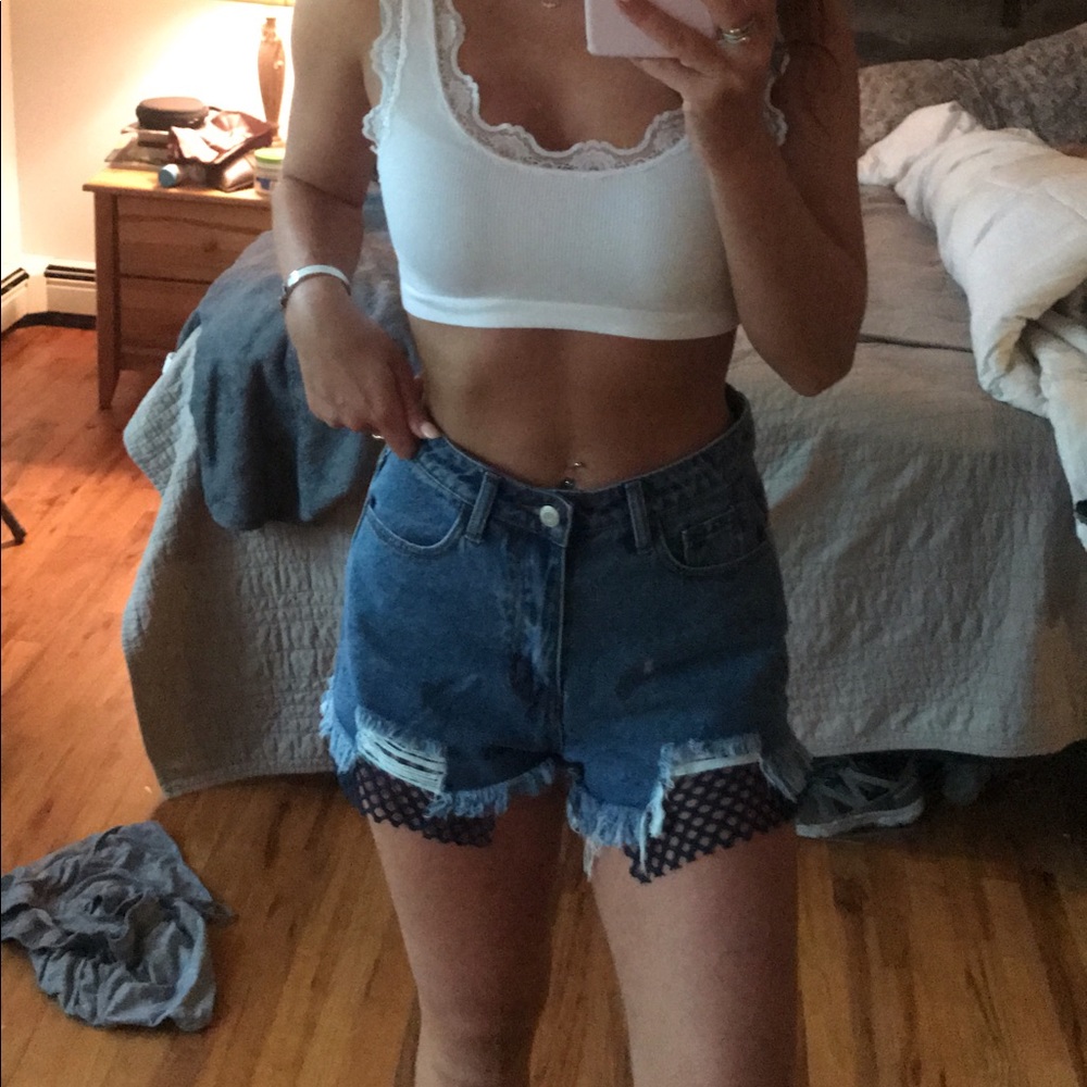 Brand new with tags denim shorts